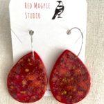 Earrings Red