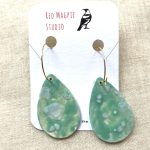 Earrings Green